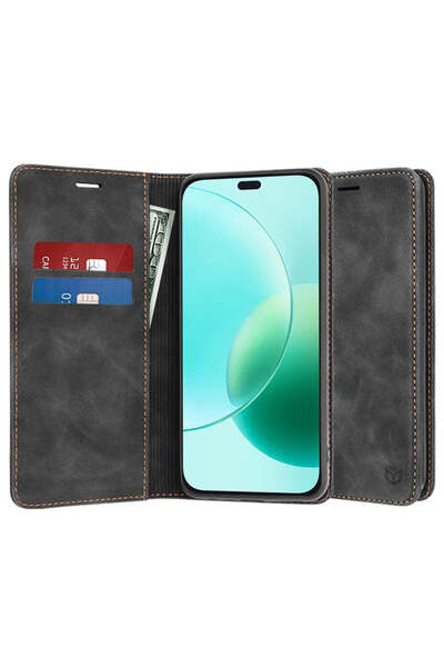 Techsuit Husă pentru Honor 400 Lite, Confy Cover, negru - negru