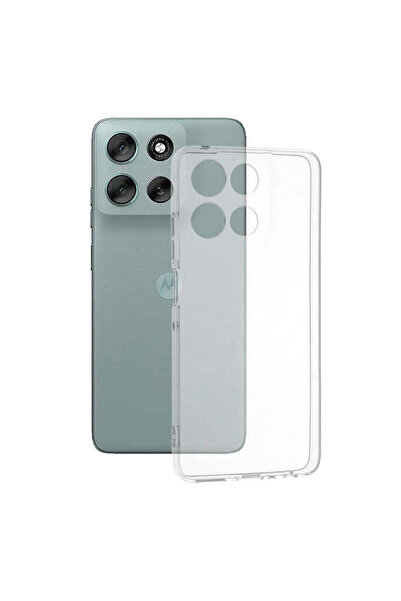 Techsuit Husă pentru Motorola Moto G56, din silicon transparent, transparentă...