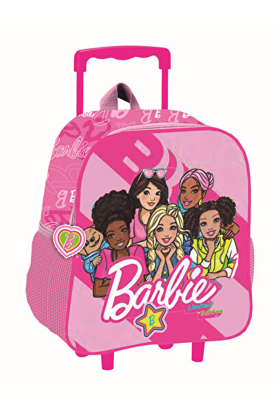 Barbie Dream Squad rucsac 3D cu roți pentru grădiniță, geantă 32 cm