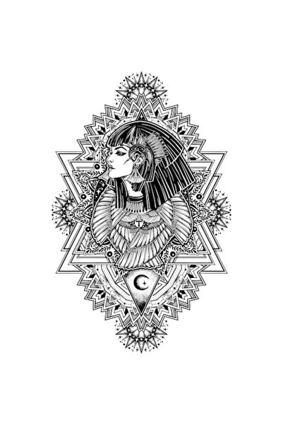 FlashTattoosRomania Tatuaj Temporar, Tatuaje Flash România, Nefertiti - regin...