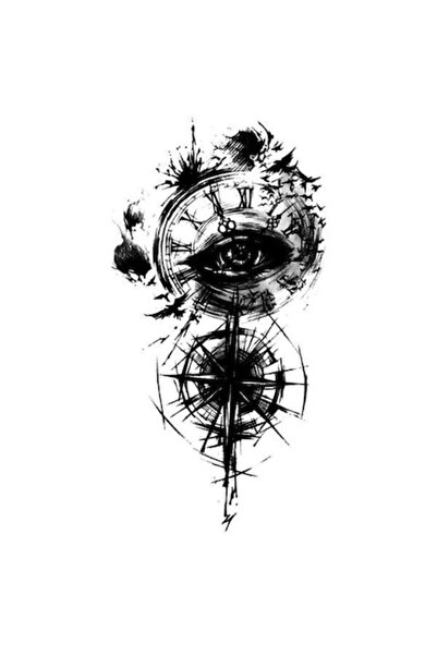 FlashTattoosRomania Tatuaj Temporar, Tatuaje Flash România, Se așează timpul,...