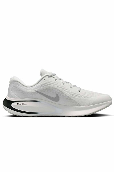 Nike حذاء جري رجالي من Journey Run، حذاء رياضي كاجوال باللون الأبيض، حذاء ريا...