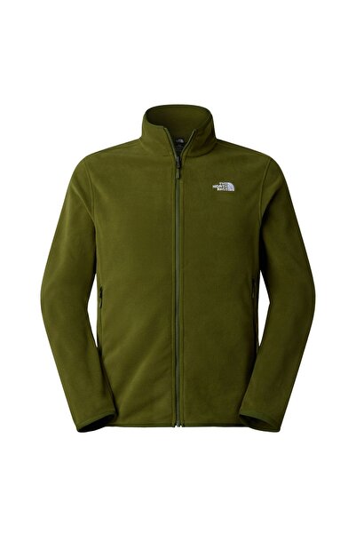 THE NORTH FACE Jachetă fleece Glacier pentru bărbați - Verde pădure
