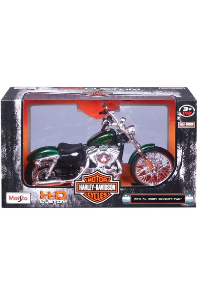 Maisto Motocicleta metalica, Maisto, Harley-Davidson, 2013 XL 1200V Seventy-T...