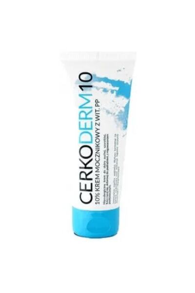CERKO Cremă de corp, Cerkoderm 10, hidratantă, pentru piele uscată, 75ml