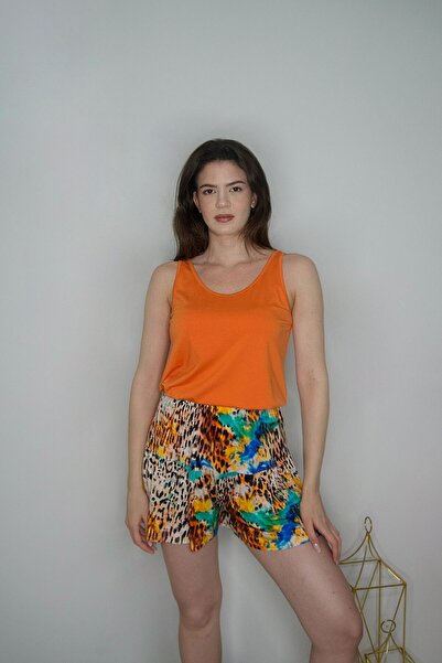 Cossy By Aqua Strappy Pajama Shorts Set Pinkbyaqua 6105-42