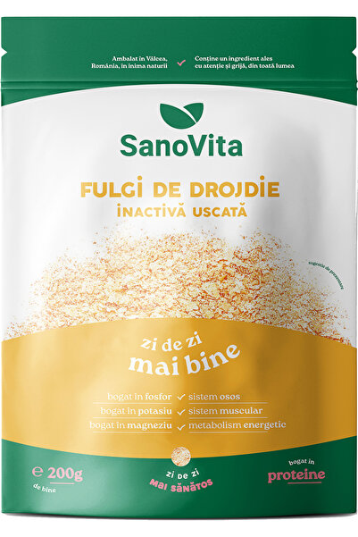 Sano Vita Fulgi de drojdie uscată inactivă 200g