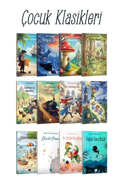 Parana Yayınları Çocuk Klasikleri Seti (12 Kitap)