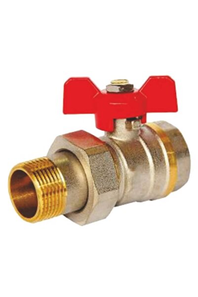 flores Robinet de trecere din bronz cu racord, 3/4