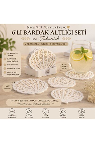 Genel Markalar 6'LI BARDAK ALTLIĞI
