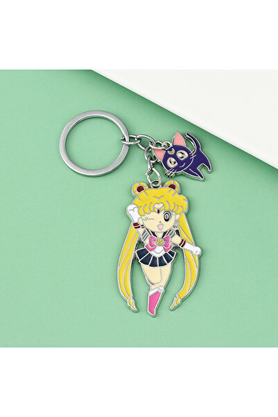Choice Bandai KC0260 Sailor Moon Cosplay Pendant Keychain Cartoon Anime Perip...