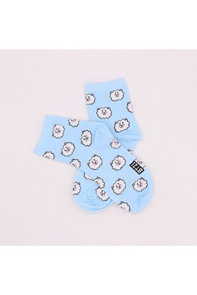 Choice3 جوارب BT21 Koya RJ Cooky Shooky Tata بطول منتصف الساق، تصميم إبداعي ع...