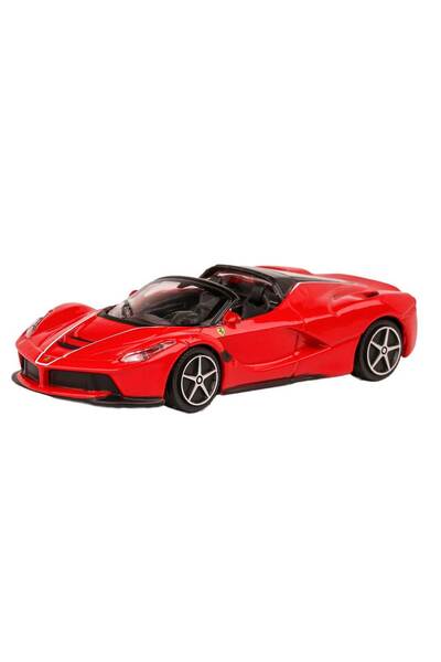 BBURAGO Sigilat- Ferrari Laferrari Aperta 2018 Rosu- Scara 1-43-