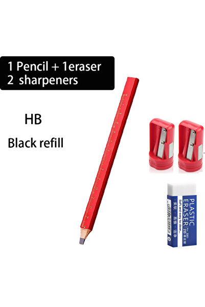 Choice4 قلم رصاص خشبي احترافي مضاد للانزلاق من JOMPENS طراز P-2Sharper-1 مع م...