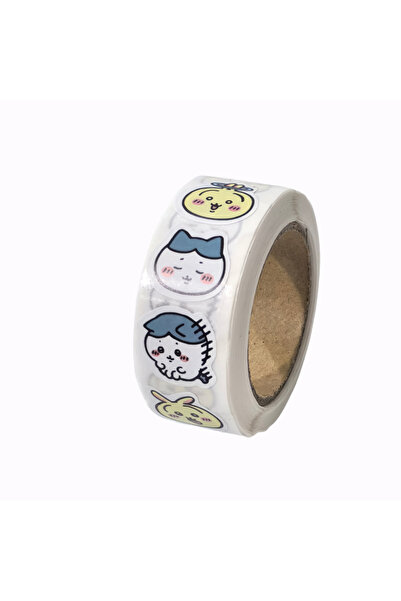 Choice mgd-A-500PCS Hot Chiikawa Curly Stickers, High-aesthetic Decorative St...