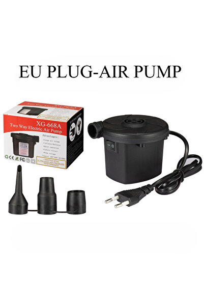 Choice1 EU PLUG-AIR PUMP Portable Electric Air Pump with Multiple Nozzles for...