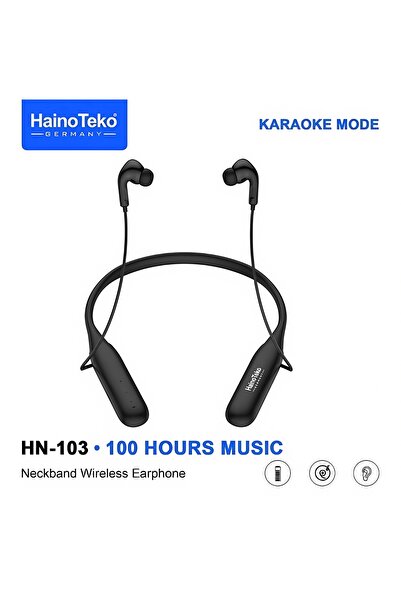 haino teko germany سماعات اذن لاسلكية HN-103 مع وضع كاريوكي، صوت عالي الدقة، ...