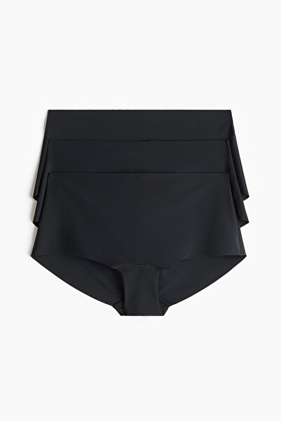 H&M 3'lü İz Yapmayan Shortie Külot