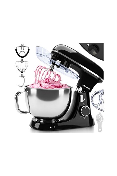 MalTec Robot de bucătărie, mixer aluat, bol 7 litri, 3 palete, cârlig, tel, i...