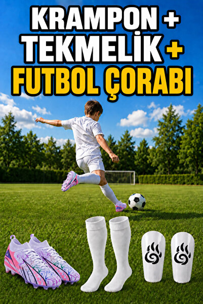 BS BEYAZ SHOES Футболни чорапи - Лилаво