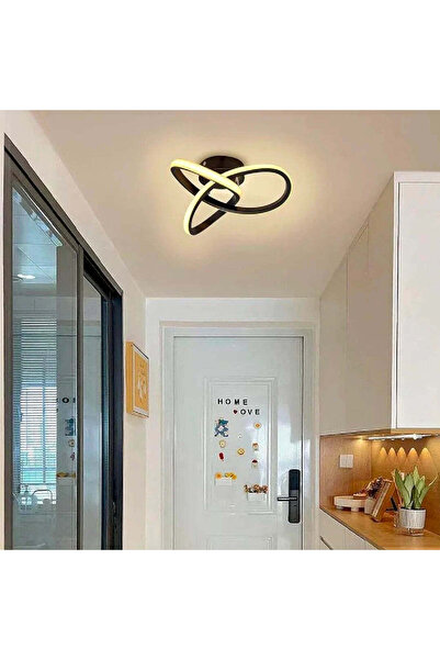 OEM Lustra LED VERTEX Infinitum 26W, Lumina Rece/Calda/Neutra, Negru