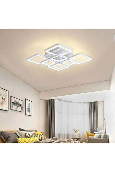 OEM LED полилей с дистанционно управление, ZOE, 8 квадрата, 135W, студена/топ...