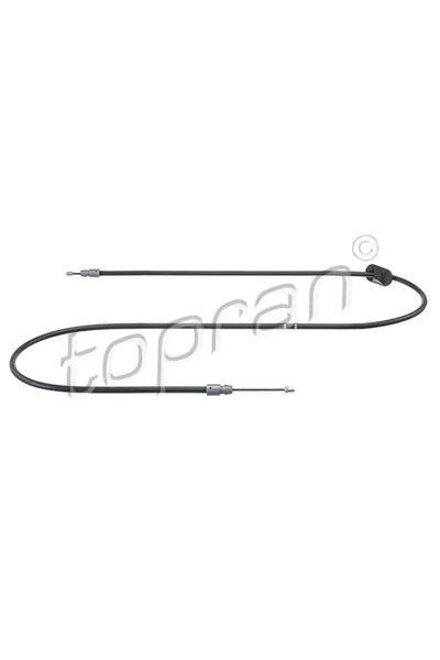 TOPRAN Cablu, Frana De Parcare Centru 409201 Mercedes-Benz E-Class/E-Class T-...
