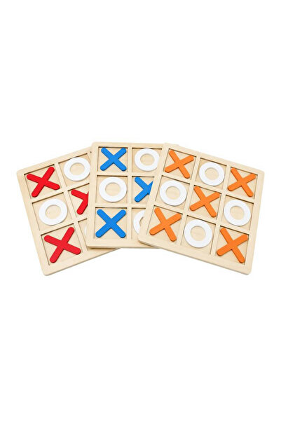 OEM Ξύλινο Επιτραπέζιο Παιχνίδι Τρίλιζα