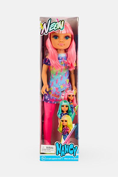nancy Neon Fashion Doll With Pink Hair