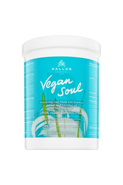 Kallos Vegan Soul Mască de păr pentru volum – mască fortifiantă pentru volumu...