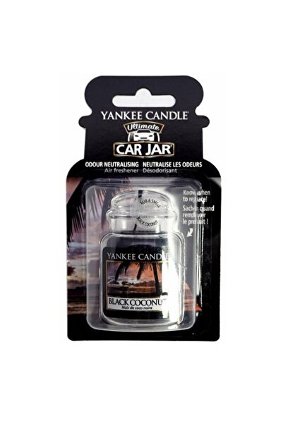 Yankee Candle Odorizant auto de lux Nucă de cocos neagră