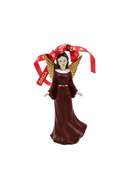 Ginza Decorațiune, Regatul Crăciunului, Regal, model înger emanând pace, maro...