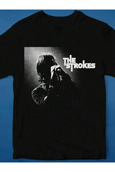 2BIR تي شيرت The Strokes متعدد الاستخدامات ويُناسب الجميع، ويمنح مظهرًا أنيقً...