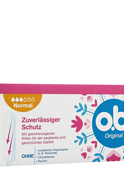 o.b. Tampoane Original Normal, pachet de 16