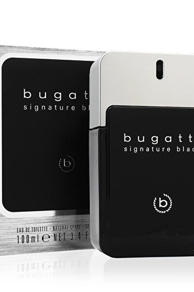BUGATTI Signature Black Apă de toaletă pentru bărbați 100 ml