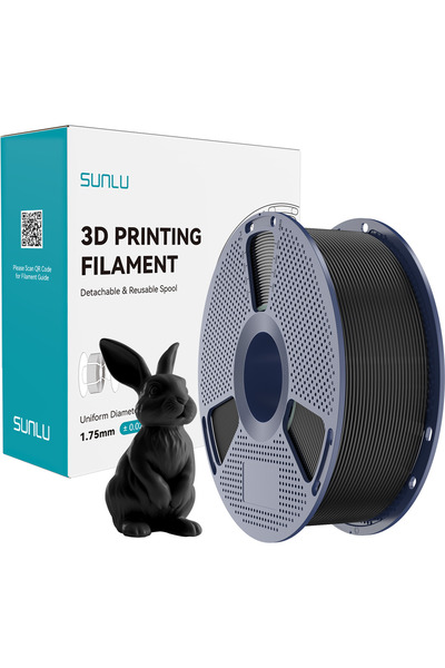 Sunlu PVB Filament Siyah 1.75mm 1kg