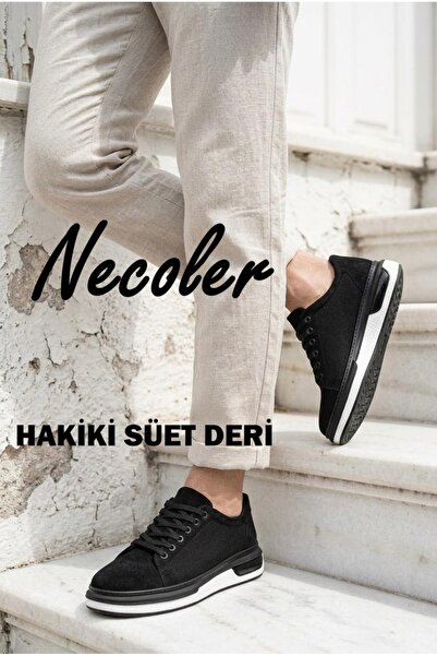 Generic Brand ADIDAȘI BĂRBAȚI DIN PIELE NATURALĂ CU TALPĂ ÎNALTĂ, TALPĂ EXTRA...