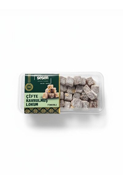 Şeşen Şekerleme Çifte Kavrulmuş Fındıklı Lokum 300 gr