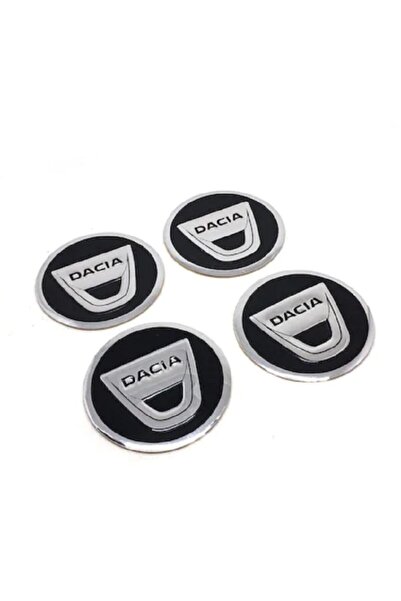 GARDENAUTO Wheel Hub Arma Dacia Aluminum Bonding 60mmSet of 4 Black with Frame