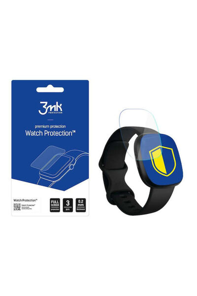 3MK ARC Προστατευτικό Οθόνης για το Fitbit Versa 3/4 3 τεμάχια