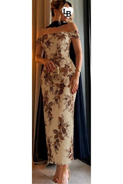 Reem bridal Autumn Gold Dress