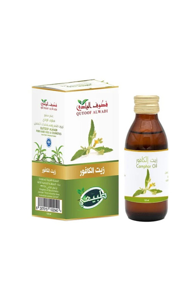 OEMS زيت الكافور الطبيعي للشعر والبشرة من قطوف الوادي 125مل