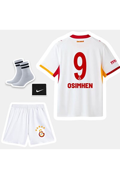Quaxram Osımhen-9 Gâlâtâsâray 26-27 Yeni Sezon Çocuk Futbol Forması 4'lü Set ...