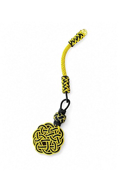 TESBİHKENTİ Şems Model Yellow Color Copper Kazaz Tassel
