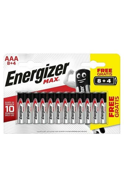 Energizer Max AAA 1.5V αλκαλικές μπαταρίες 12τμχ