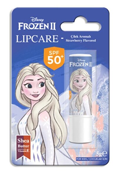 Disney Frozen Ii Lip Protector Lip Care Spf50 Strawberry Flavored 5 Gr