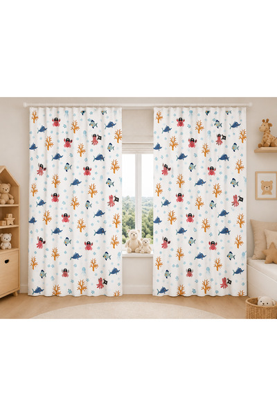 PROMISEBACKDROP2 Cornice Backdrop Curtain, Patterned Backdrop Curtain, School...