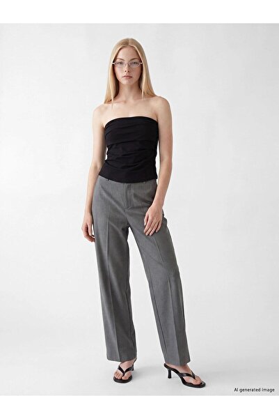 LC Waikiki High Waist Regular Fit Women's Trousers (W6)