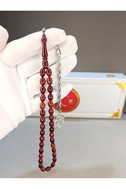 HALİL KOÇAK Beyzi Cut Crystal Amber Praying Beads