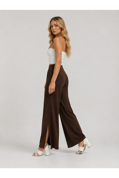 SHEBARA Sandy Relaxed Pants with Shoved Legs